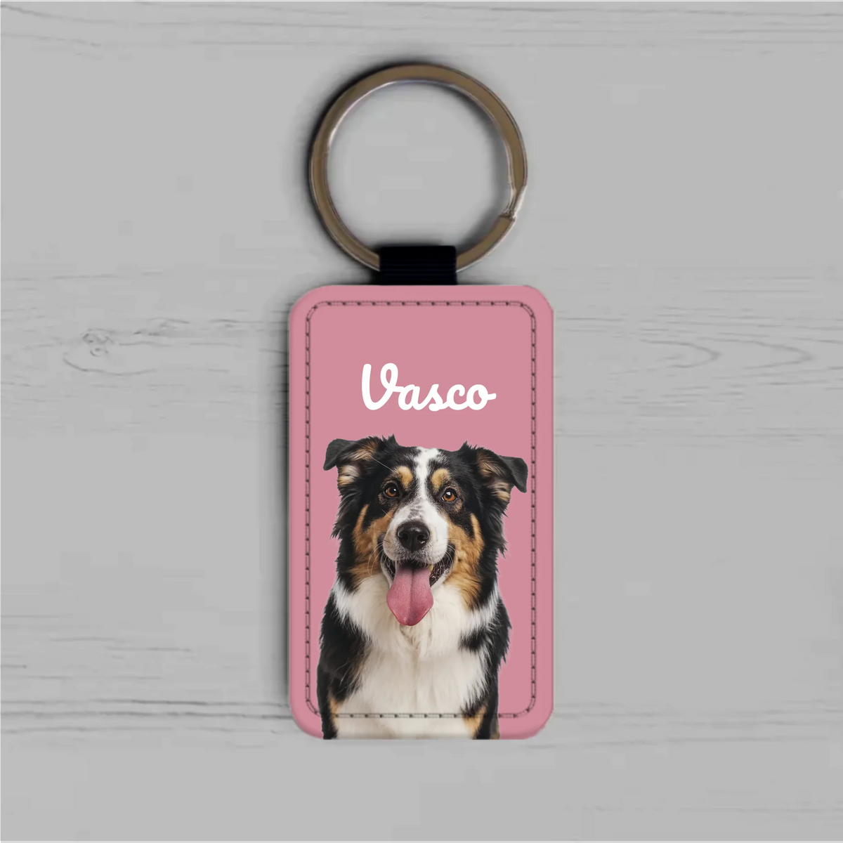 Porte-clés personnalisable - Portrait d'animal